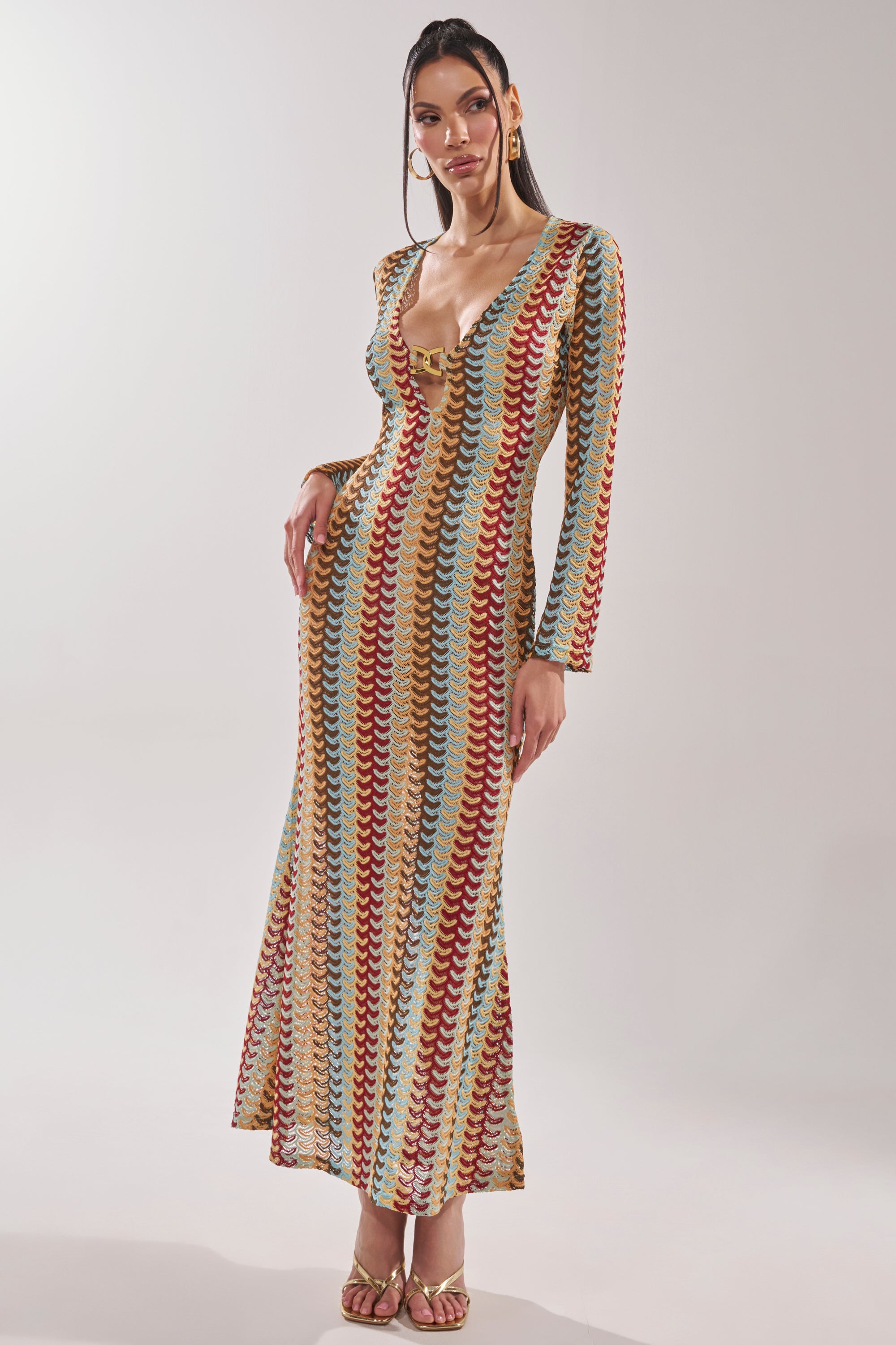 THREAD THEORY CROCHET MAXI DRESS – AKIRA