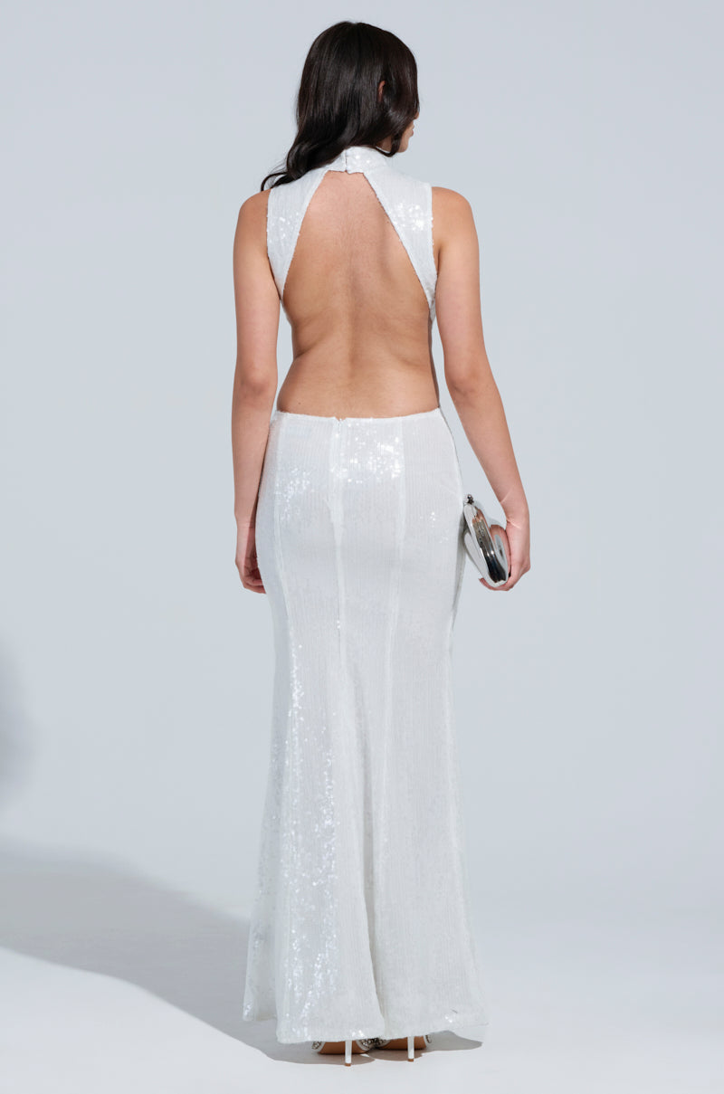 NOT FOR YOU SEQUIN MAXI DRESS AKIRA NOT FOR YOU SEQUIN MAXI DRESS AKIRA