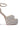 The AZALEA WANG ELENAOR GOLD PEARL CHUNKY SANDAL features a faux leather upper with various sized pearls for an elegant look, a platform sole, and a supportive gold ankle strap.