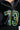 A person models the CHAMPIONSHIP SCRUNCH JERSEY, showcasing its shiny black design with bold number 73 outlined in yellow and blue. The jersey includes varsity-striped high collar and textured waist fabric.