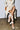AZALEA WANG EMEKA BONE WEDGE SANDAL