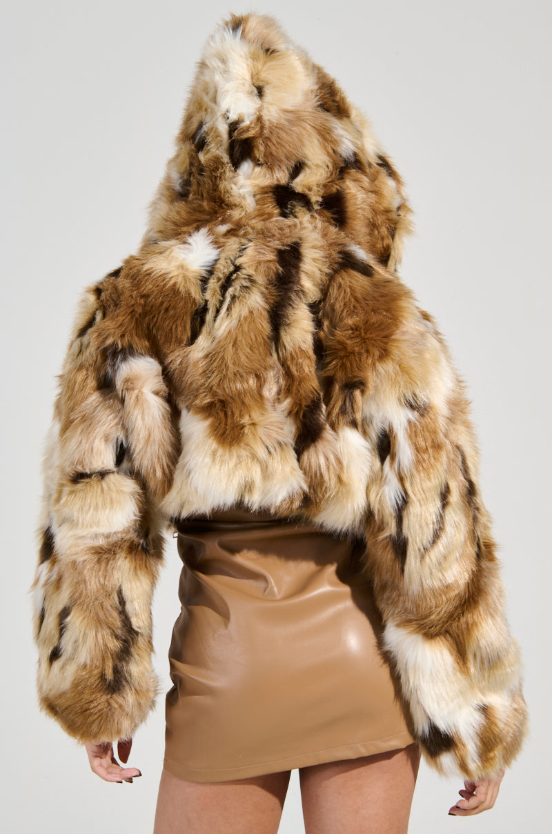 FENNEC FAUX FUR BOMBER – AKIRA