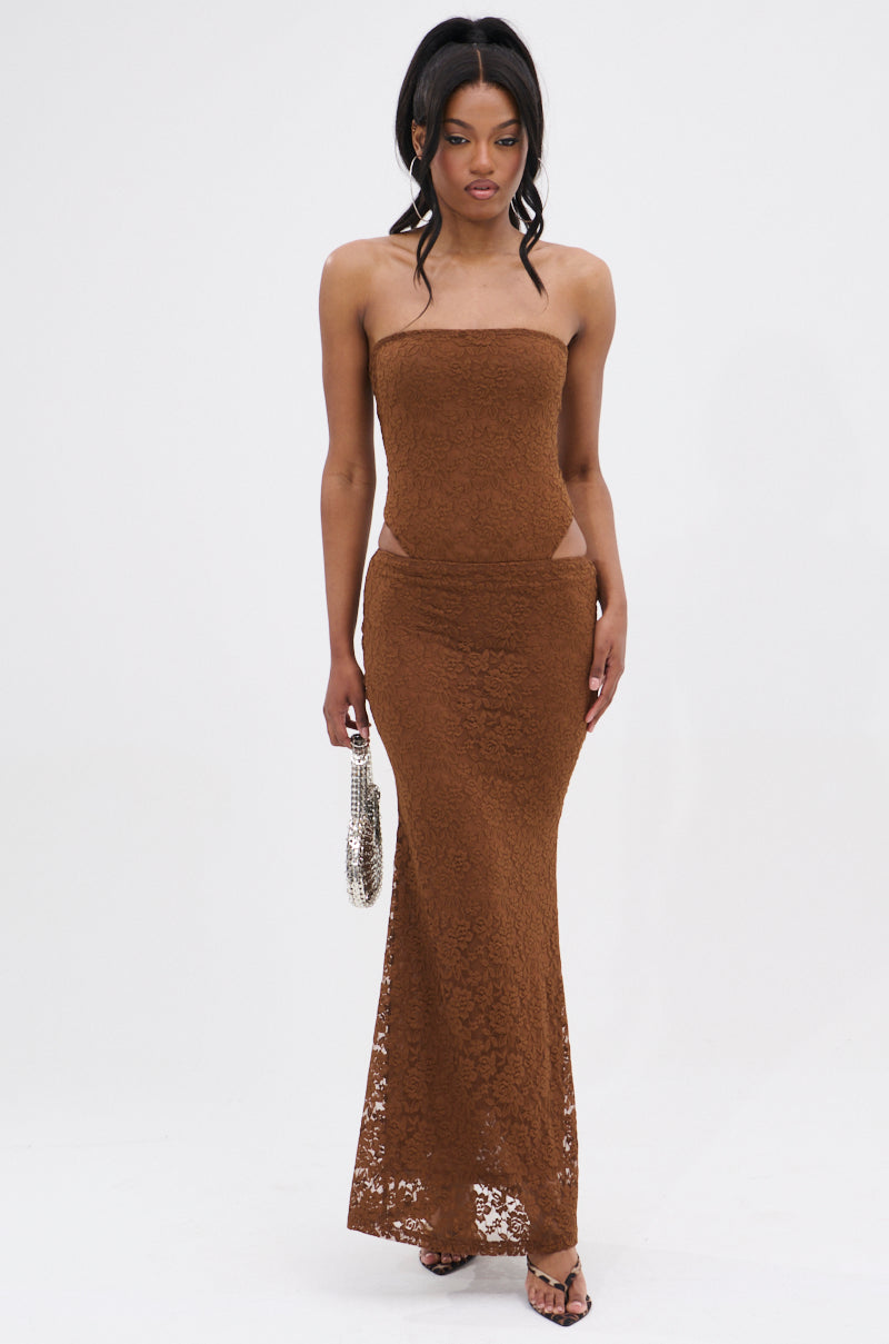 lace evening dresses uk A Line Lace Prom Dresses UK 2025 with Beaded Belt Long Jewel Evening Dress Red / Custom Size main image 0