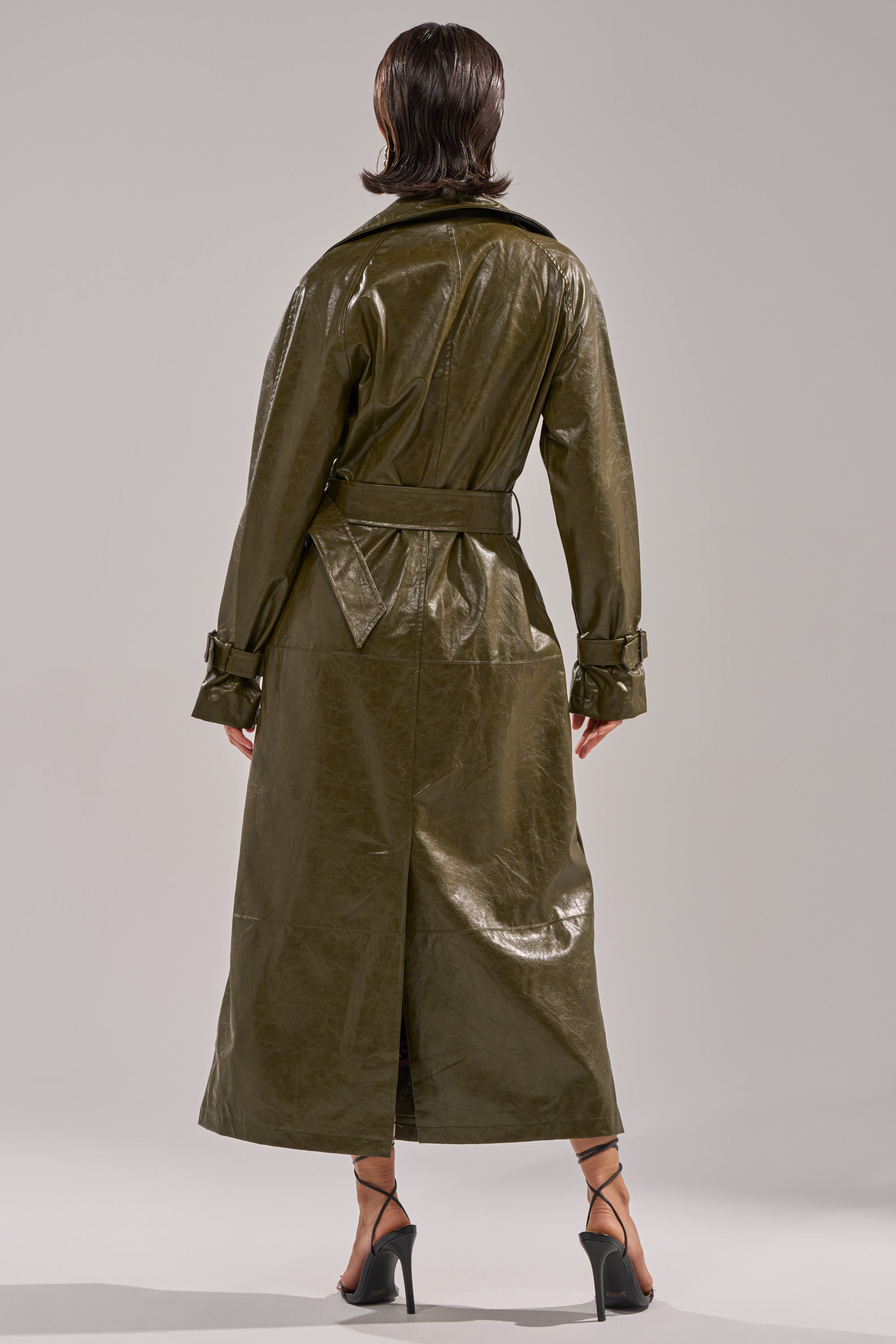 GEMINI EVERYDAY TRENCH IN OLIVE – AKIRA