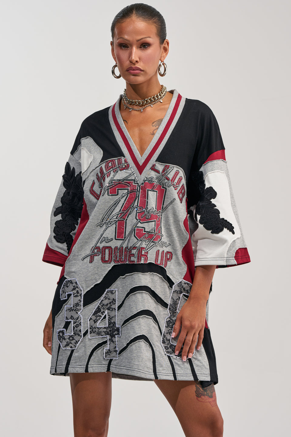 AFTER HOURS GRAPHIC MINI DRESS – AKIRA