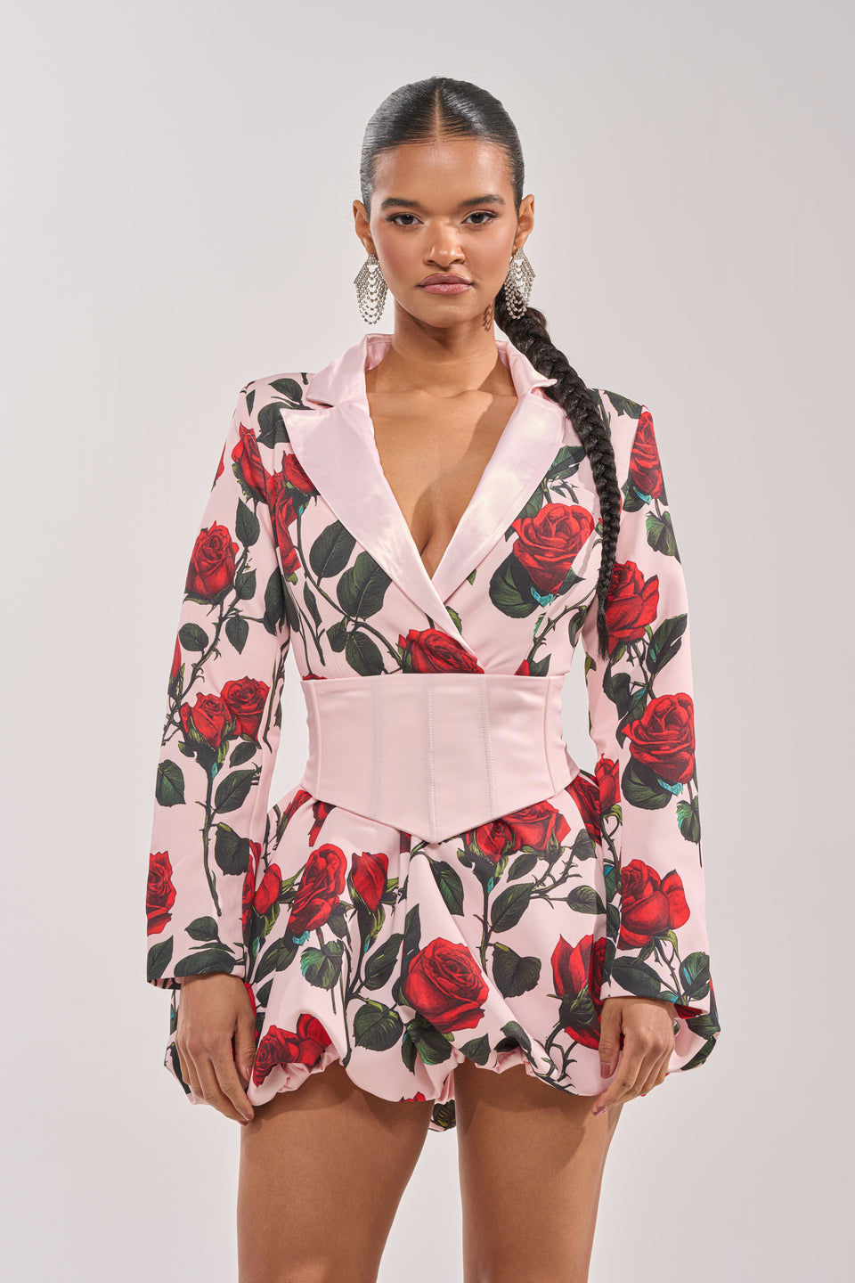 mini dress with roses Viper Redefine glamour with our Red WILL YOU TAKE THIS ROSE