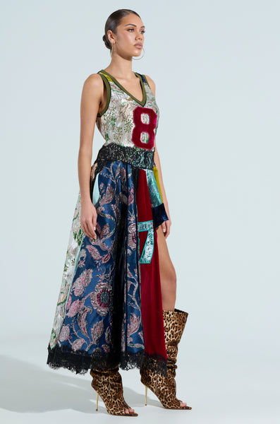 新品未開封　S cutting lace dress theredthered THEREDTHREAD】S pattern lace dress