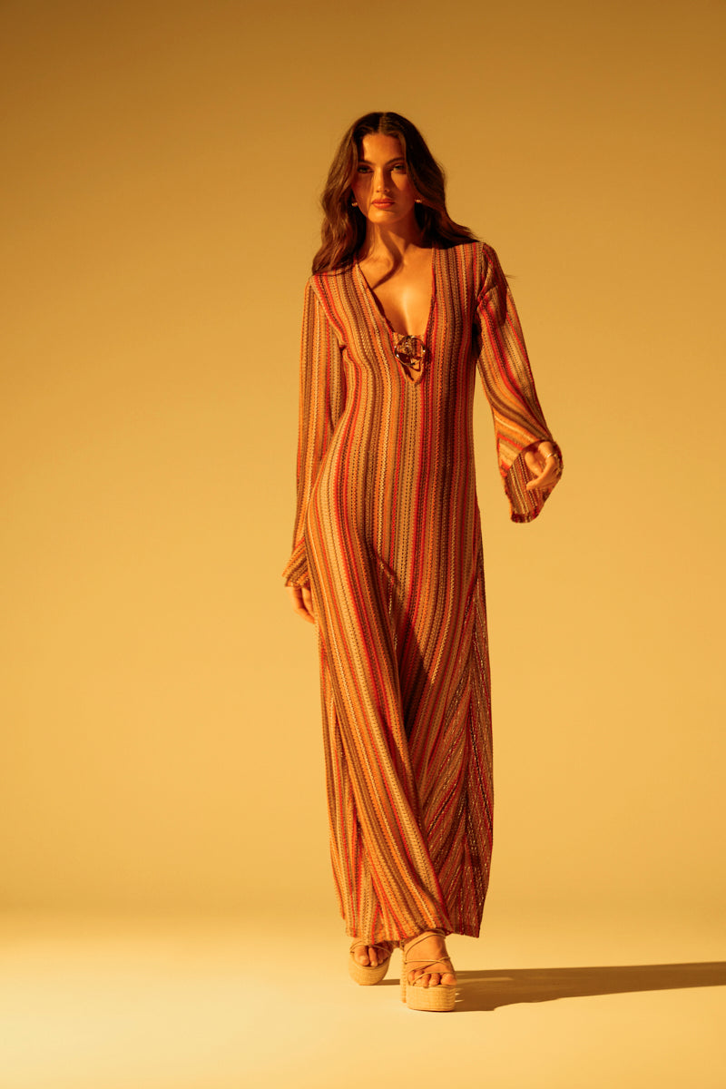 IBIZA DREAMIN CROCHET MAXI DRESS AKIRA IBIZA DREAMIN CROCHET MAXI DRESS AKIRA