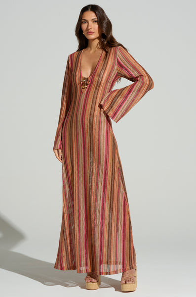 IBIZA DREAMIN CROCHET MAXI DRESS – AKIRA