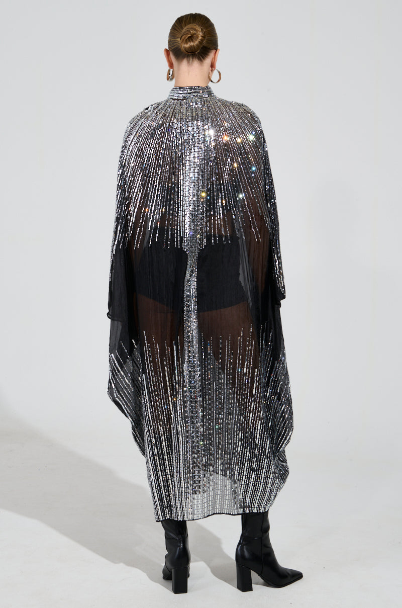 Birthday Bash Ribbon Blouse Cape
