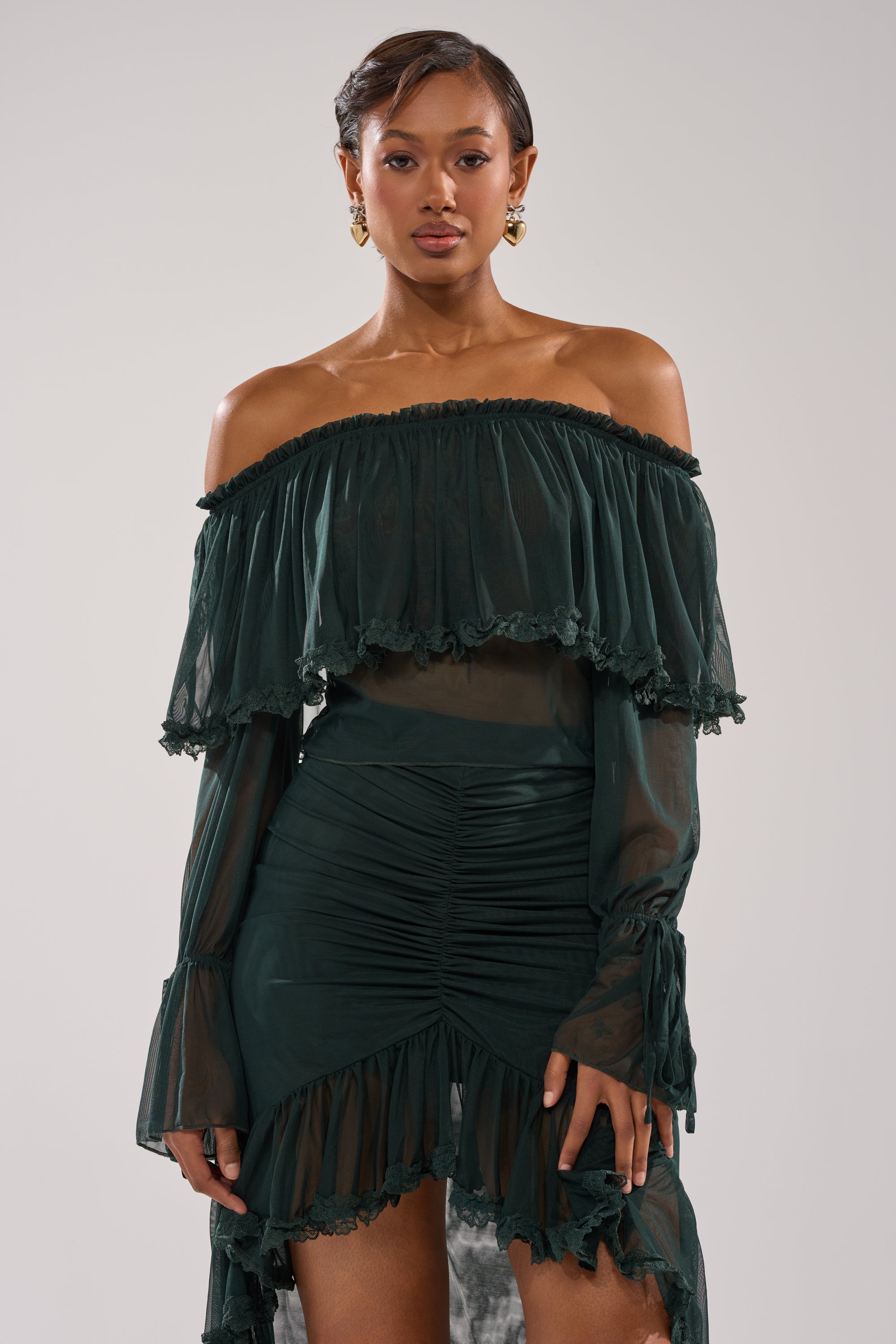 EMERALD LOVER BLOUSE – AKIRA