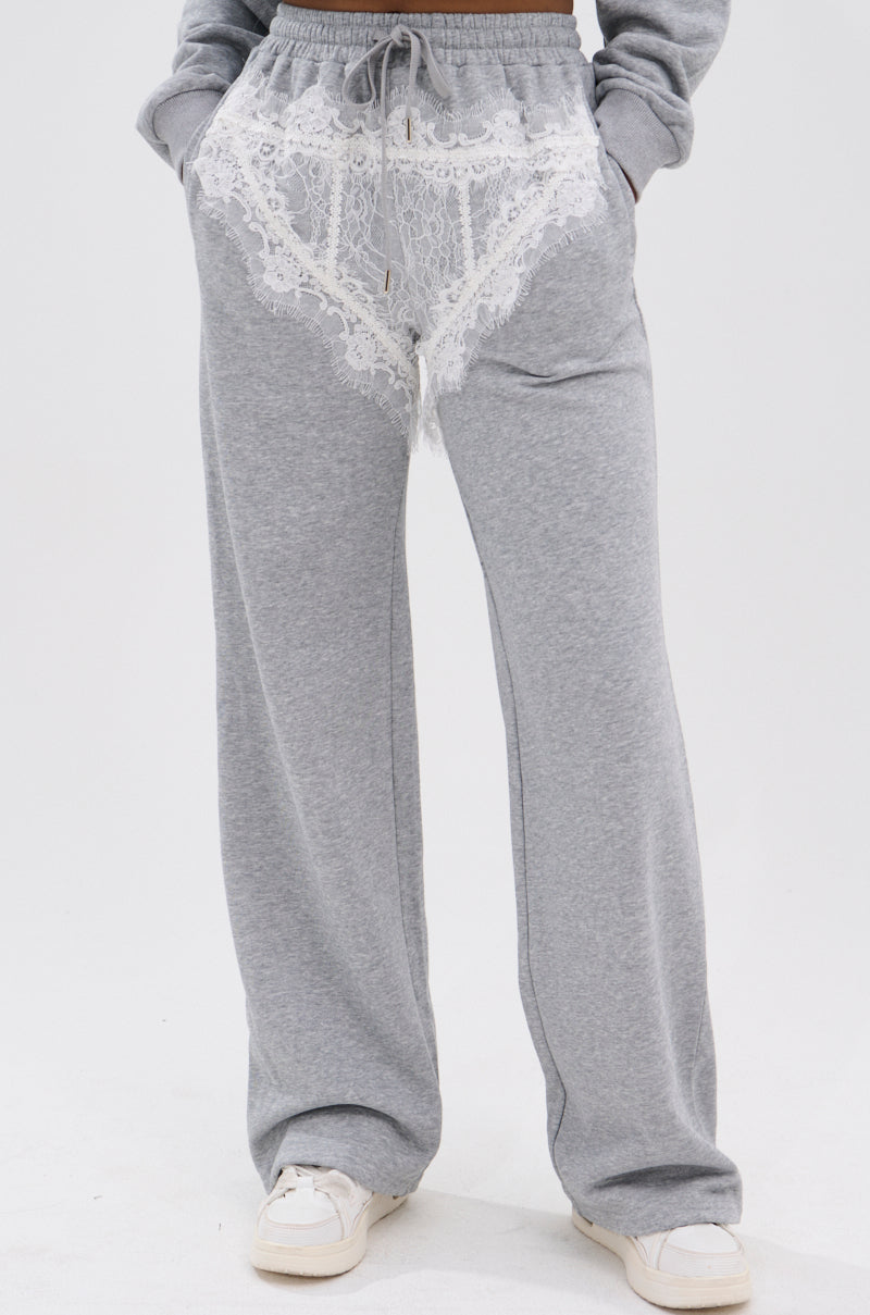 MAYBE NEXT TIME JOGGER WITH LACE DETAILS – AKIRA