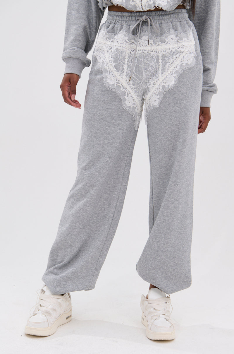 MAYBE NEXT TIME JOGGER WITH LACE DETAILS – AKIRA