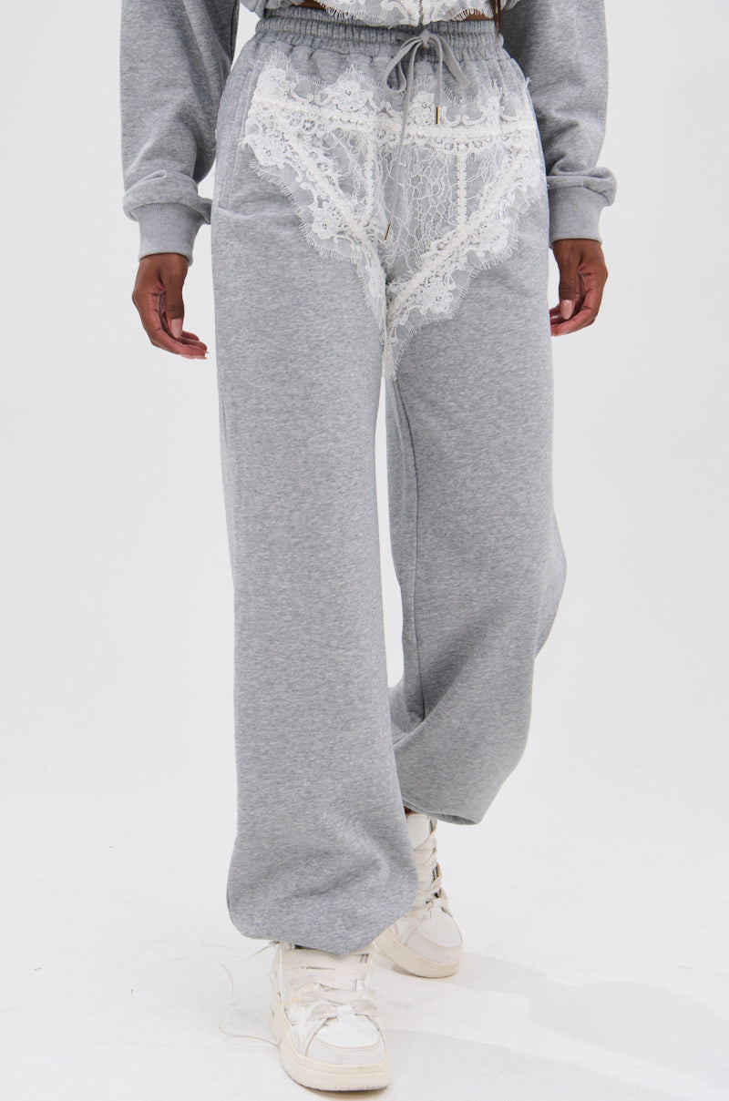 MAYBE NEXT TIME JOGGER WITH LACE DETAILS – AKIRA