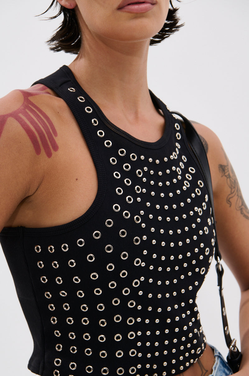 JANE GROMMET TANK TOP – AKIRA