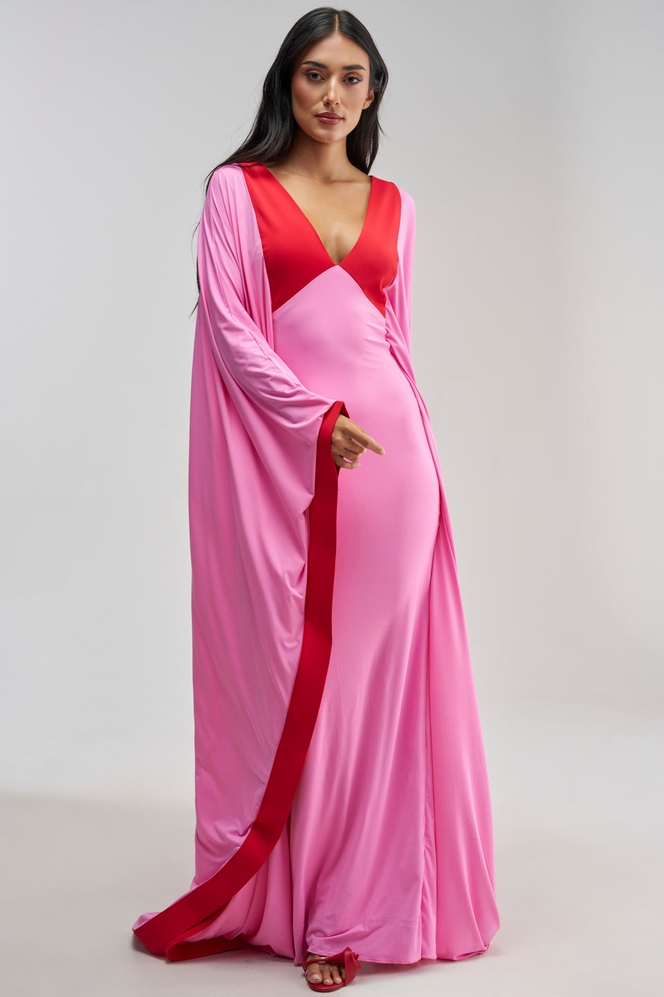 AKIRA Guest Of Honor Maxi Dress | Pink