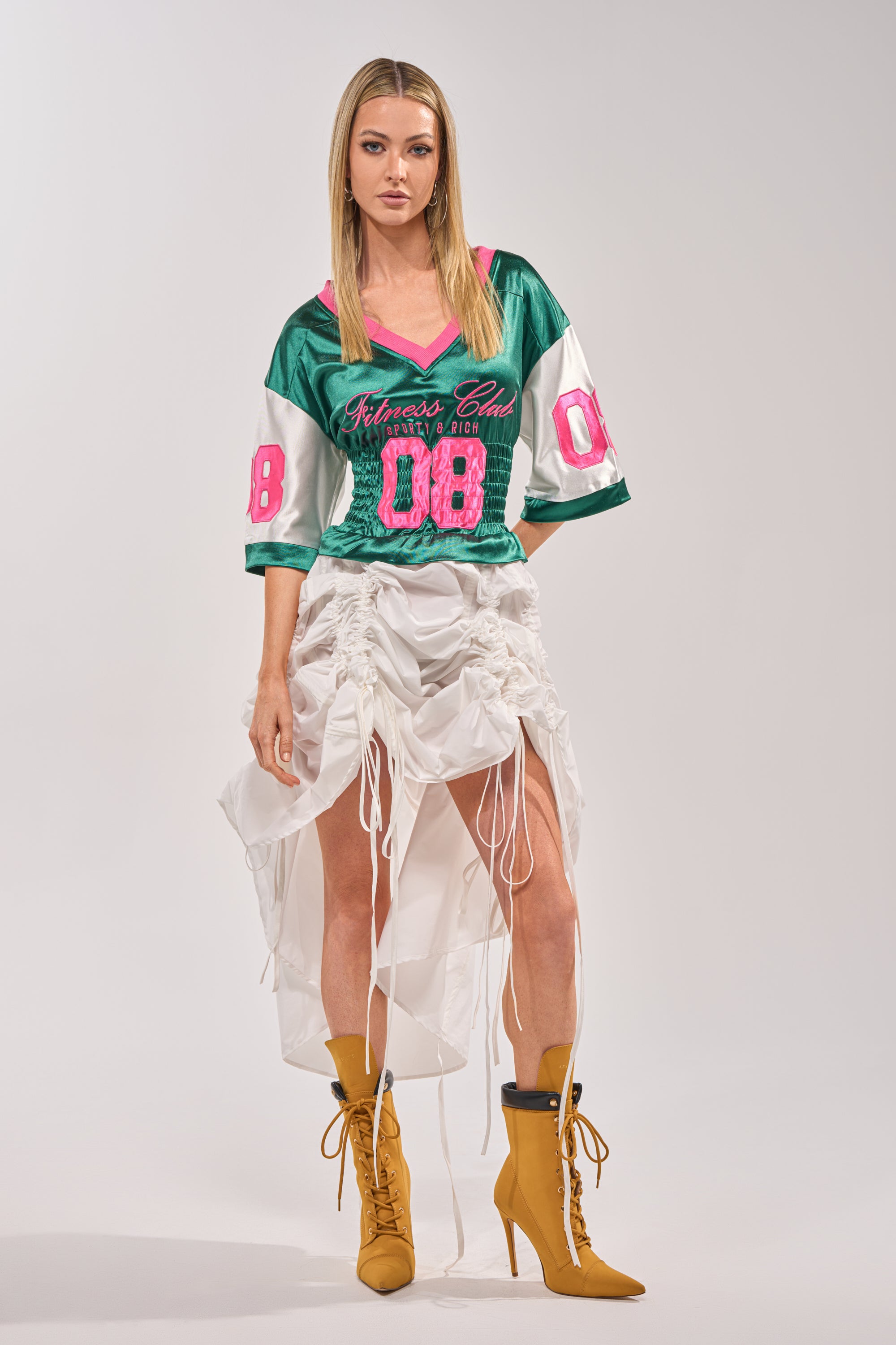 AKIRA Fix Your Game Jersey Maxi Dress