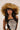 GRACELLE OVERSIZED FAUX FUR BUCKET HAT IN BROWN
