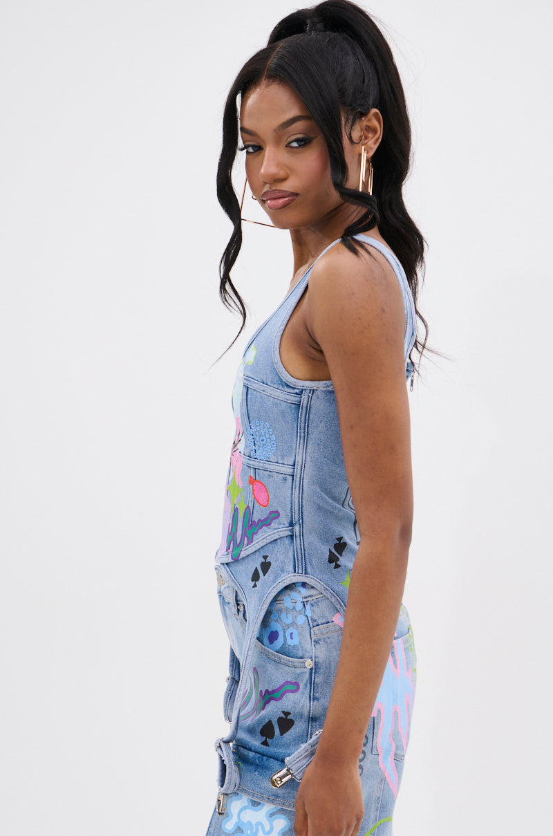 WILD SOUL GRAFFITI CORSET TOP – AKIRA WILD SOUL GRAFFITI CORSET TOP – AKIRA