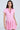 ALINA PLEATED KNIT FIT AND FLARE MINI DRESS IN PINK MULTI