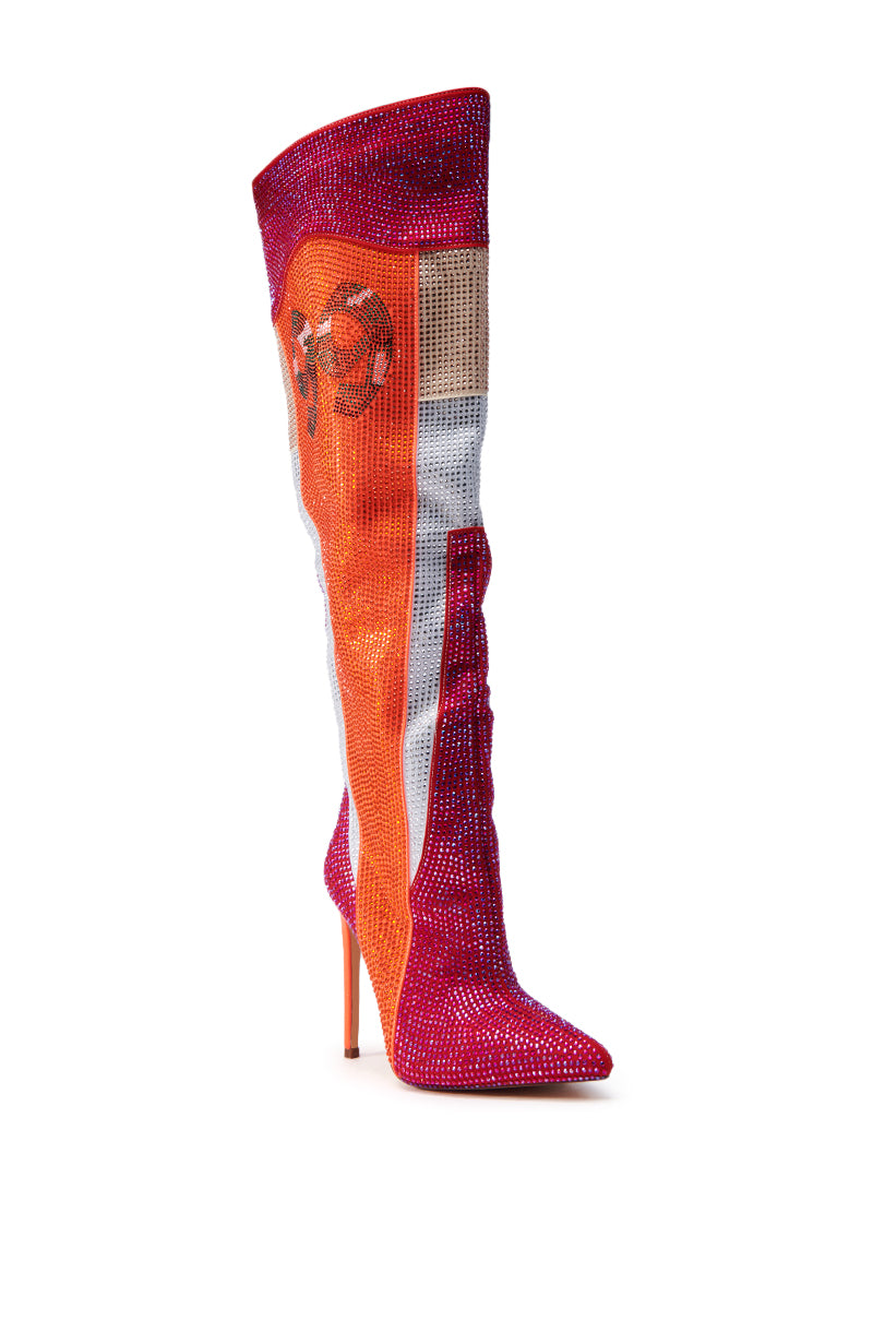 AZALEA WANG HADLEE MULTI SPORTY COLORBLOCKED BOOT – AKIRA