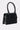 The JACKY BELT BAG, a small structured black handbag with a rectangular frame, single top handle, and flap closure, is displayed on a plain white background.