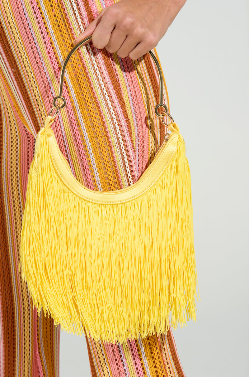 DONT MIND IF I DO FRINGE PURSE – AKIRA