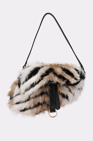 SOFIA FAUX FUR BAG – AKIRA