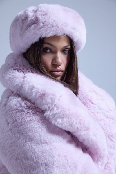 ピンクファーバングル BB GURLLL FAUX FUR HEADBAND – AKIRA