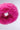 A close-up of the SABRINA FAUX FUR HEADBAND in vibrant hot pink, featuring a loop design against a plain light background. The plush faux fur texture appears soft and fuzzy.