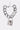 The LOVE LOCKDOWN SILVER BRACELET features a chunky silver chain with a shiny padlock charm and adjustable clasp, styled like a bold chain link, shown on a plain white background.