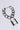 The LOVE LOCKDOWN SILVER BRACELET is a versatile chunky chain link accessory featuring a silver padlock pendant as its striking centerpiece. It includes an adjustable clasp for the perfect fit and is displayed against a plain white background.