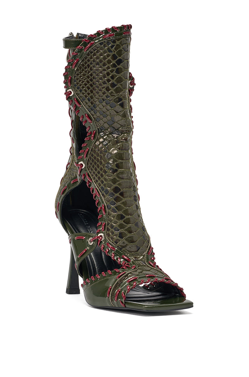 AZALEA WANG INDRANI OLIVE GLADIATOR SANDAL – AKIRA
