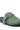 The AZALEA WANG INFORMER GREEN SNAKE CLOG showcases a green snake design with a brown textured pattern, detailed silver buckle, and black sole. Its slip-on style features a unique look enhanced by the snakeskin pattern and a cushioned insole for ultimate comfort.