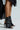 AZALEA WANG IRELYN BLACK STUDDED BOOTIE