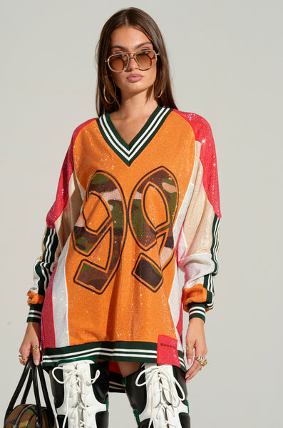 パーティードレス Stretch Color Block Dress Printed Colour-Blocked Dress Style 231038 | 1ère Avenue