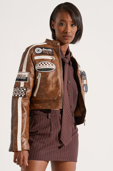 WISH ME LUCK EMBROIDERED MOTO – AKIRA