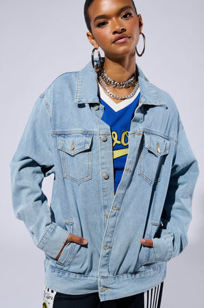 ジャケット・アウター RYO TAKASHIMA OVERSIZED DENIM JACKET L BE RIGHT BACK OVERSIZED DENIM JACKET – AKIRA
