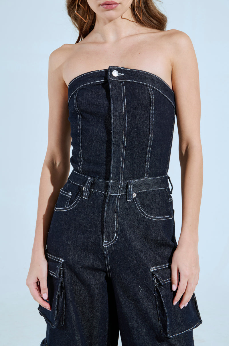 LOST IN YOUR EYES WOVEN JUMPSUIT