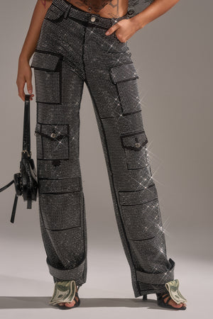 パンツ yeekyo RHINESTONE cargopants YEEKYO RHINESTONE CARGO PANTS – Yeekyo