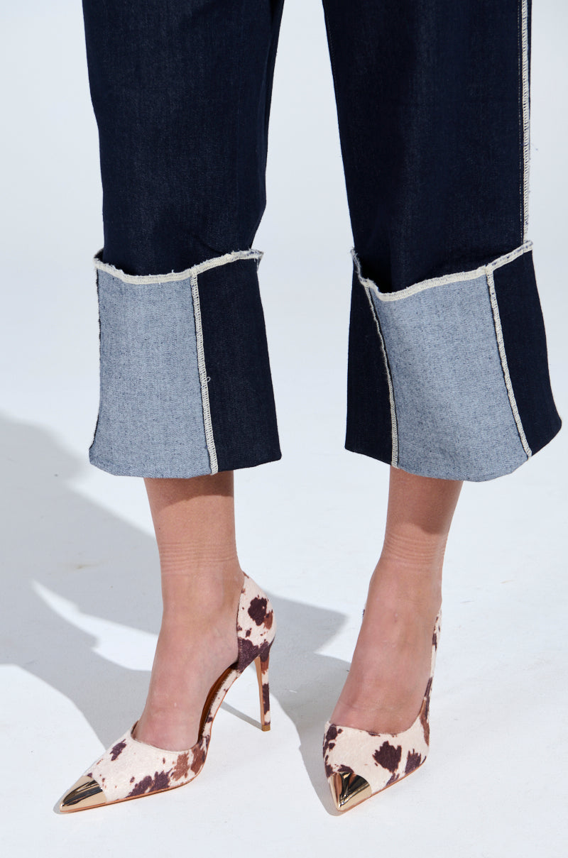 【AAKE】ROLL-UP BERMUDA DENIM LOCKED UP DENIM BERMUDA SHORT – AKIRA