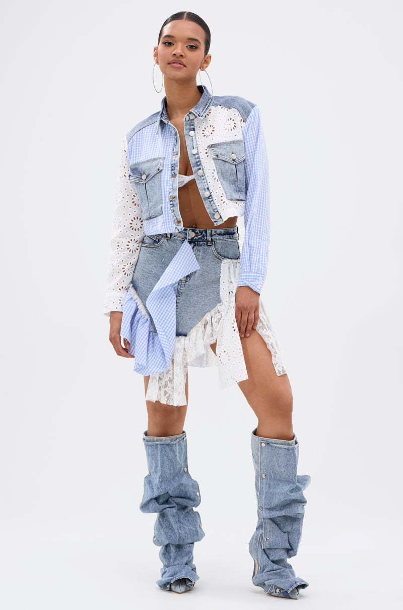 LET'S HAVE FUN MINI SKIRT – AKIRA