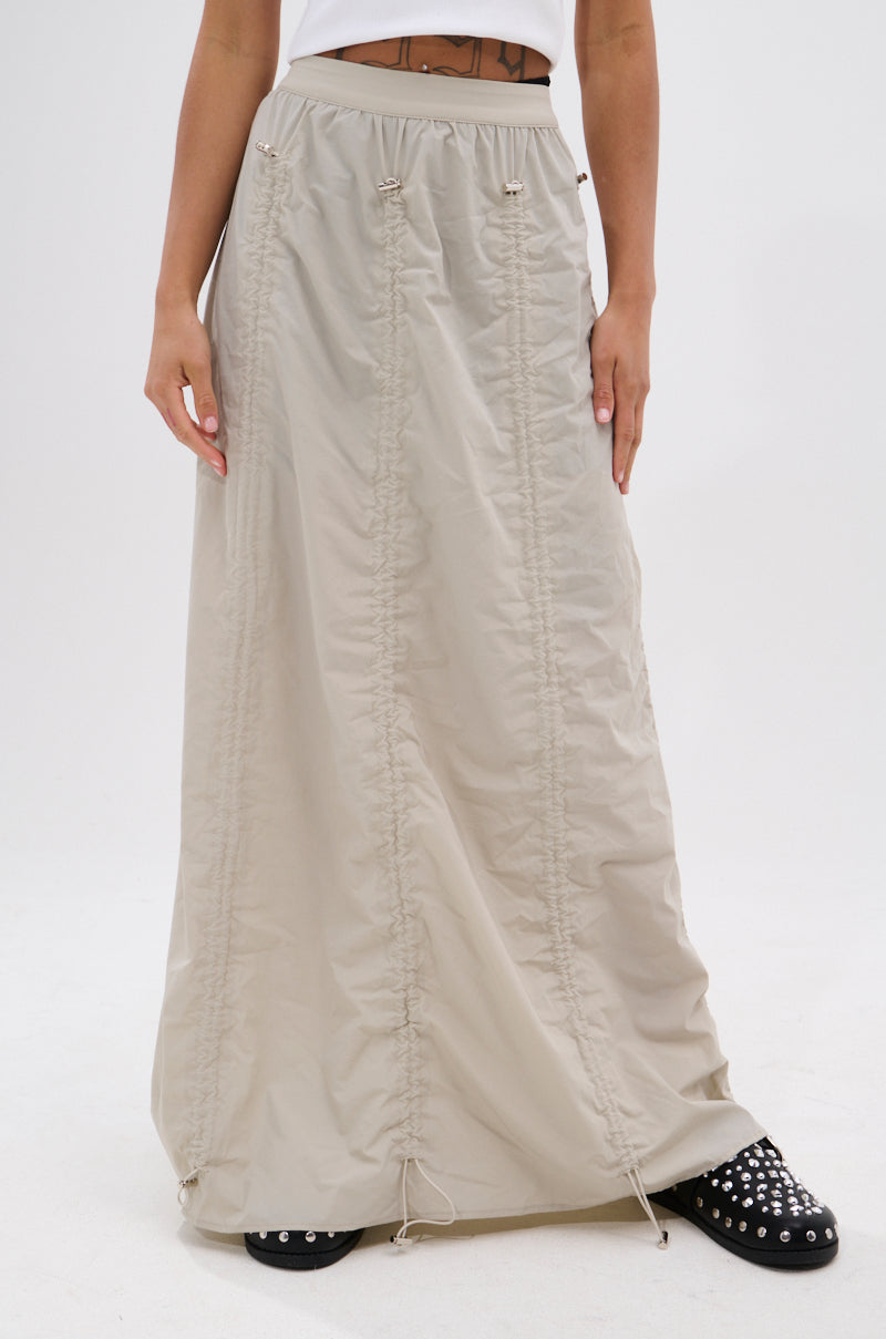 BELLA PARACHUTE MAXI SKIRT – AKIRA