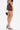 BABY GIRL FAUX LEATHER MINI SKIRT WITH MESH PANEL