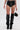 BABY PLZ FAUX LEATHER STUD HOT SHORT