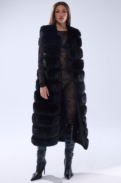 HYEON fur gilet black ファージレ　黒 JENNY-LIN-BLKBLACK1_d959eb1c-