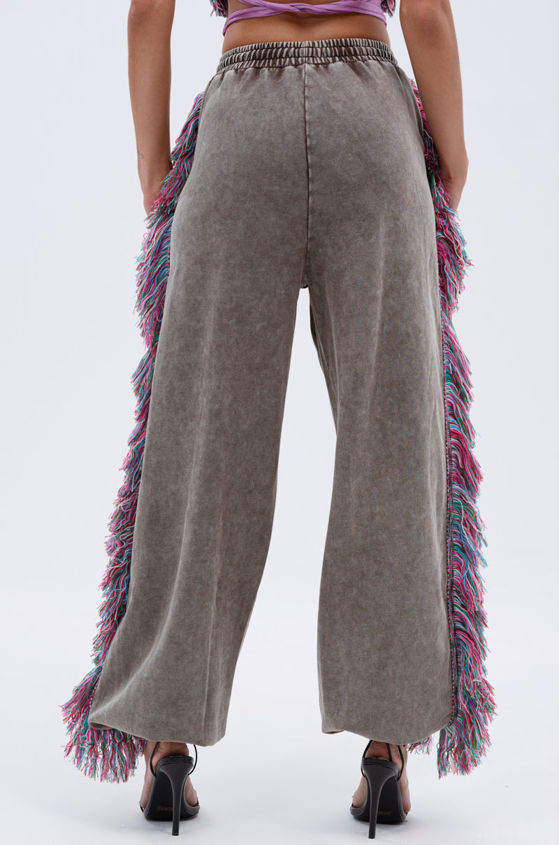 【BAON】24SS★ [BAONHAUS] Lyria dot wide banding jogger PT Wide-Leg Joggers – Bo+Tee