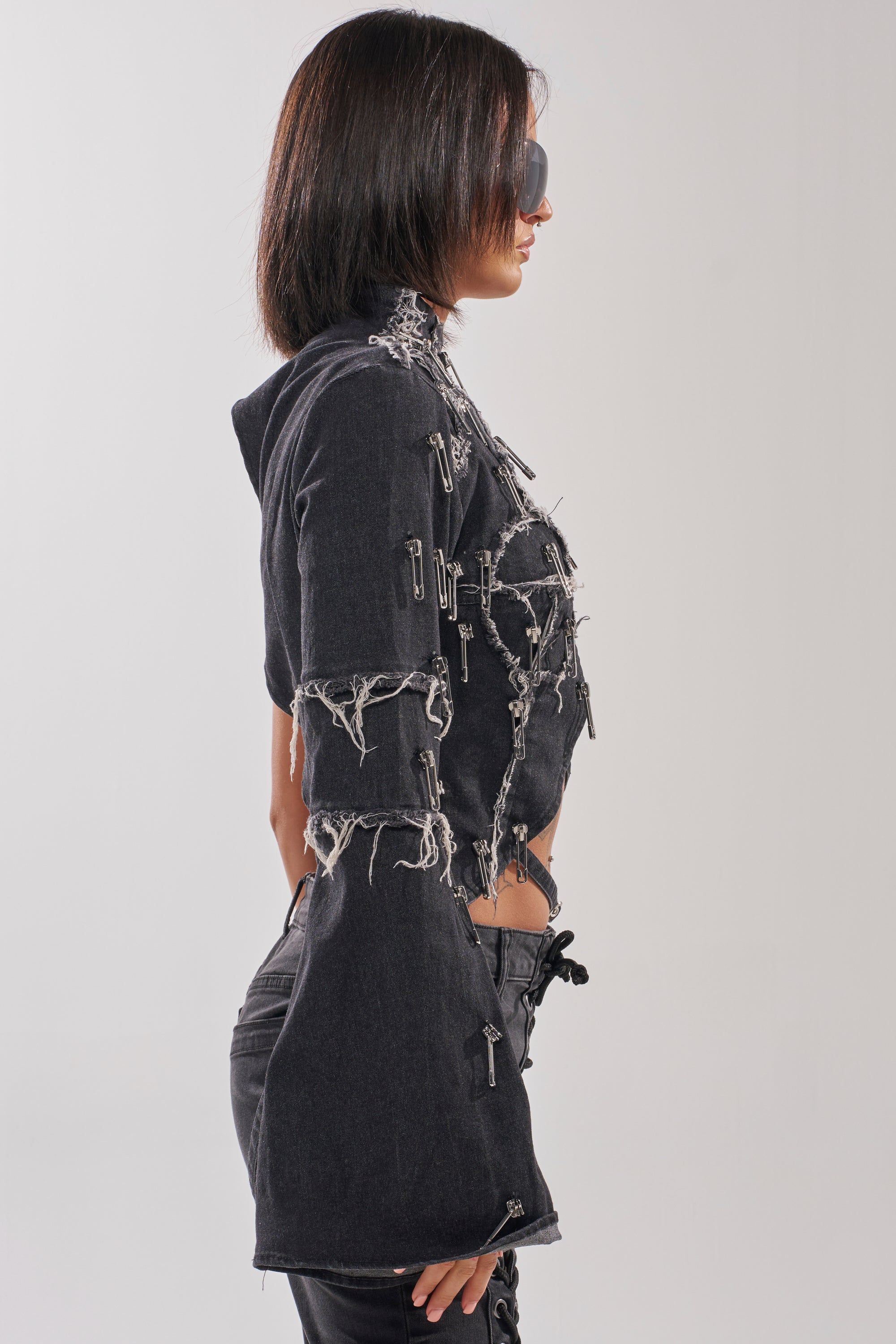 SAINT SERNIN ONE SHOULDER BLOUSE