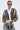 A woman wearing sunglasses, gold hoop earrings, ripped jeans, and the BEAUTIFUL DAY CARDIGAN over a tan shirt stands confidently against a plain white background.