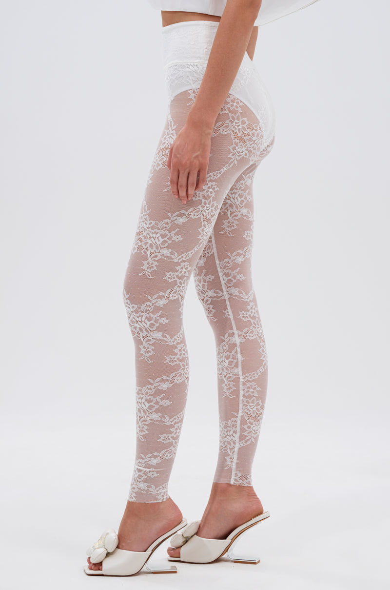 SUPER LACE STRETCHY LEGGINGS – AKIRA
